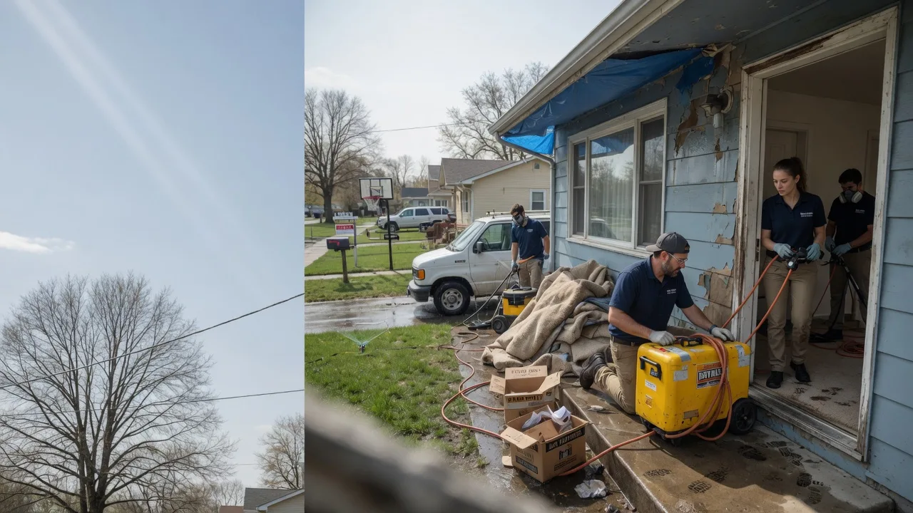 Basement Flood Cleanup in Oakdale, PA near me